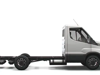 Iveco Daily Single Cab L2 Chassis 2022 3D model