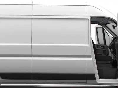 Vauxhall Movano Van L3H2 HQ Interior 2023 3D model