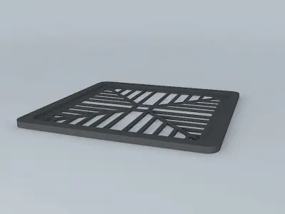 Drain grate 3D model