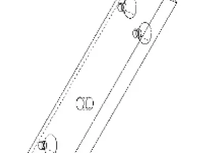 Magazine Back Plate 3D model