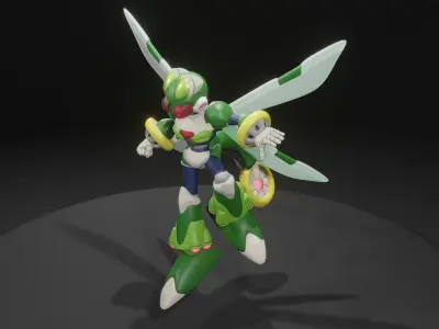 Commander Yammark 3D model