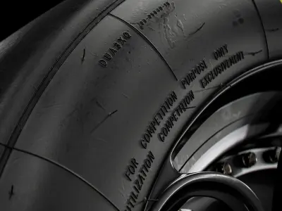 Michelin Pilot Sport 31 71 19 Dual Logo 3D model