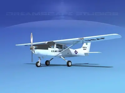 Cessna T-41 Mescalero USAF 1 3D model