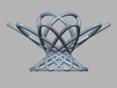 Aquarium-Ornaments Sea anemone Free 3D print model