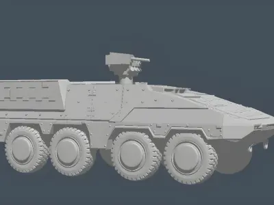 BTR BOXER 8X8 3D MODELS TOY GRADES 3D print model