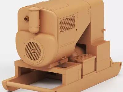 PE-99 Generator 3D print model