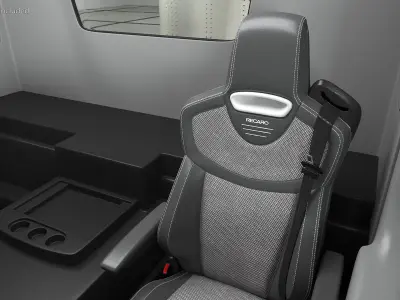 Car Driver Seats Collection 3 3D model