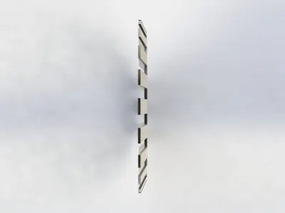 Arruela de Fixacao SKF MB 19 Fixing Washer 3D model