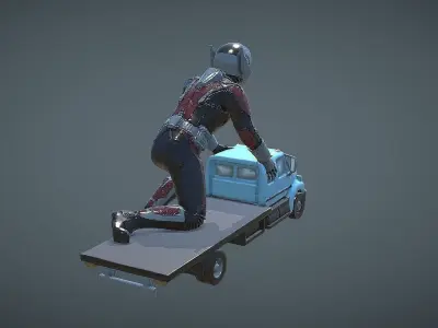 Ant-Man 2 inspirited figure 3D print model