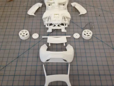 3d printable car 3D print model