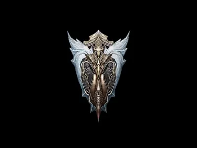 Regalia Shield Low-poly 3D model