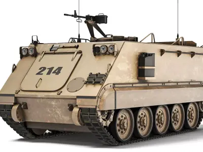 M113A1 1963 3D model