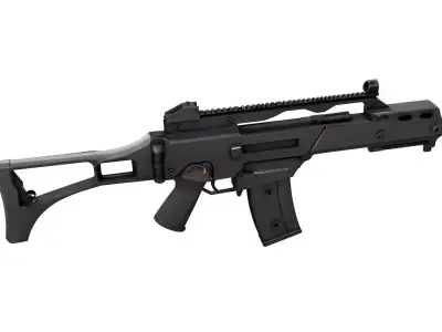 G36C weapon 3D model