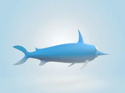 Swordfish 3D model