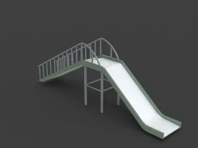 the slide Park Free 3D model