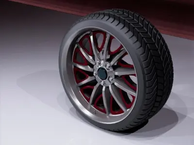 C11TFML wheel 3D model
