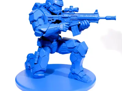 Future Soldier 3D print model