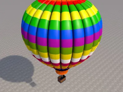 Hot Air  Balloon 3D model
