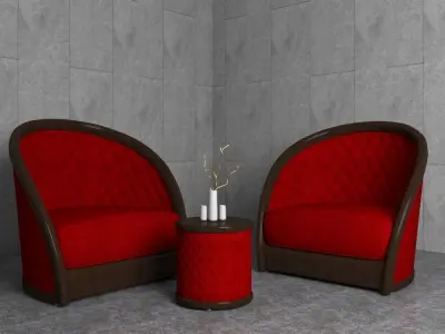 Royal chair Free 3D model