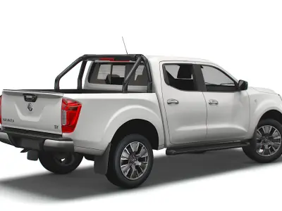 Nissan Navara Tekna 2020 3D model