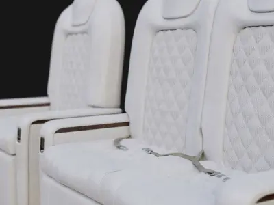 Jet Chairs Low-poly 3D model