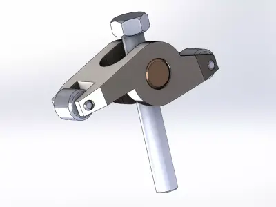 Rocket arm - Solidworks 3D model