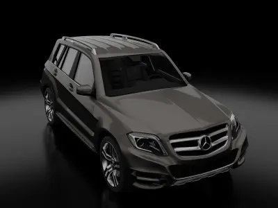 Mercedes-Benz GLK 350 SUV 2014 Free 3D model