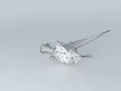 Latias bird Free 3D model