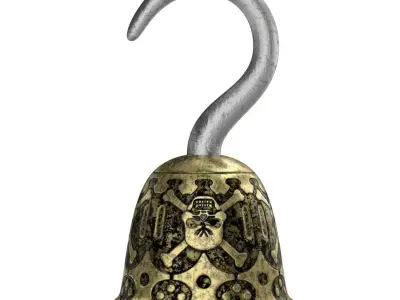 Pirate Hook 3D model