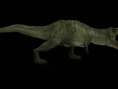 Jurassic Park T-Rex 3D model