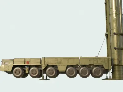 SS-20 Saber RSD 10 Pioneer 3D model