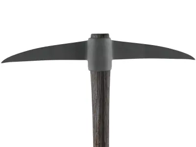 Pick Axe Tools Low-poly 3D model