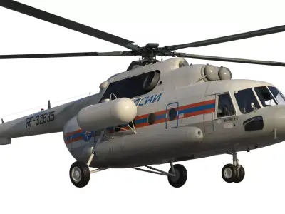 Mi-8 MTV-1 3D model