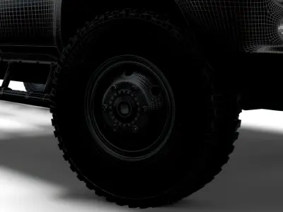 Iveco Dayli Doka wheel 3D model