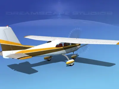Cessna 175 Skylark V14 3D model