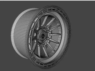 WHEEL BASED on LOCK OFFROAD BAJA 3D model