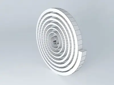 Spring circle Free 3D model