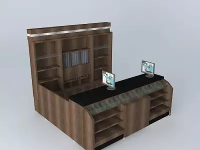 Kit 502 Commercial Cash by Alex Marques Free 3D model