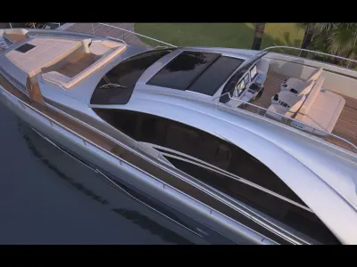 Pershing-8x and Hydrospace 1 HSR Benelli S4 3D model