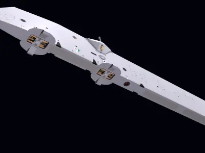 PU 708 Pylon 3D model