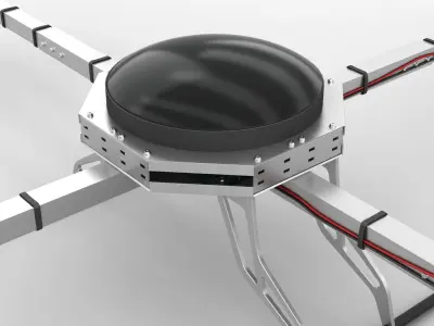 Generic Quadcopter Drone 2 3D model