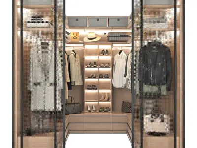 Walk-in Closet 98 part 1 3D model