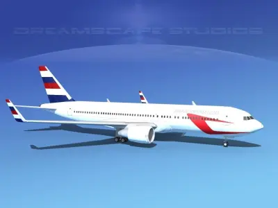 Boeing 767-300 Air Dynamic 3D model