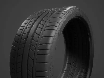 Dunlop Sport Maxx Type Tyre 3D model