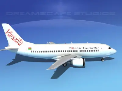 Boeing 737-300 Air Vanuatua 3D model