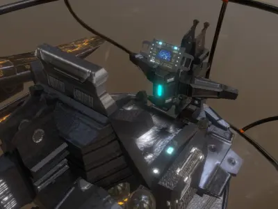 Mapleseed Hawk Low-poly 3D model