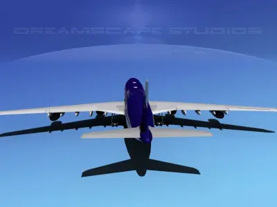 Airbus A340-600 Lan Chile 3D model