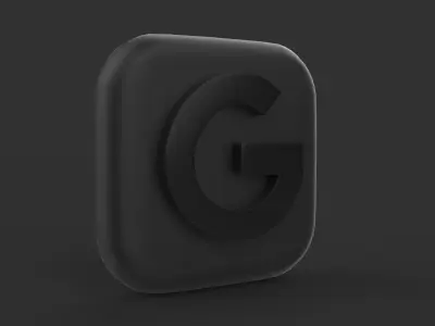 google icon 3D model