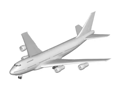 Boeing 747-8 3D model