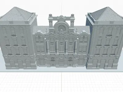 Curia Palace 3D model
